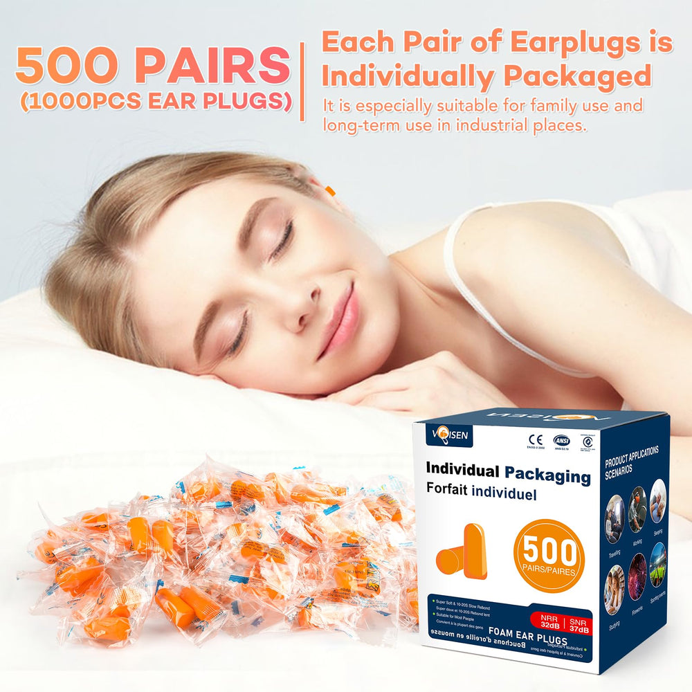 VOISEN ear plugs designed for all ages and settings