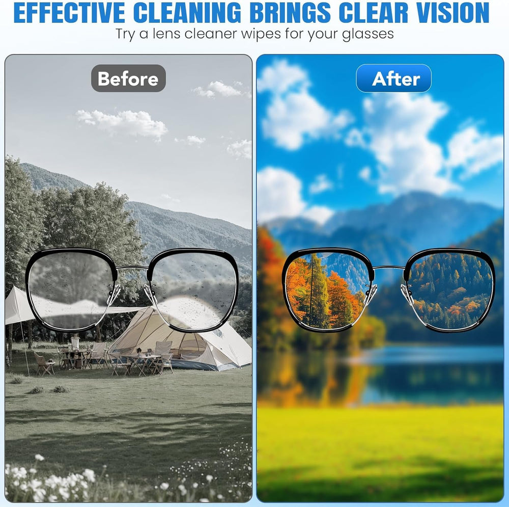 VOISEN non scratching formula protects lens coatings during cleaning