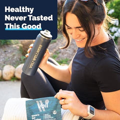 Voli Electrolytes Raspberry Lemonade packets dissolve quickly for daily hydration.
