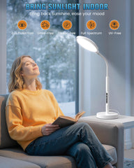 VOLISUN remote-controlled lamp with magnetic remote for easy distance adjustments.