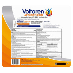 Voltaren Pain Gel Set applying on elbow shows targeted use.