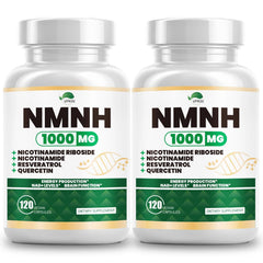 VPKIN NMNH bottle label highlighting NAD+ support and premium ingredients