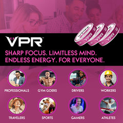 VPR Energy gum absorption scene for quick uplift on the go