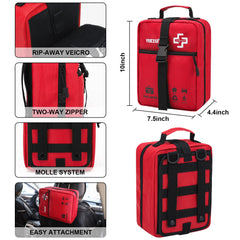 VRIEXSD portable kit fits backpacks and vehicles for emergencies.