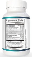 Vunexo Retina Clear Pro capsules being poured from bottle into hand