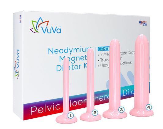 Vuva neodymium magnetic vaginal set size 1 for gentle insertion and comfort