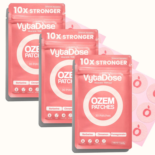 Vytadose Ozem patch with berberine, green tea, and pomegranate for daily plant-based support