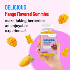 Open bottle with gummies ready for a convenient daily routine.