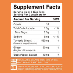 WACHRAY Turmeric Curcumin Gummies 3-pack display for family-friendly daily use.