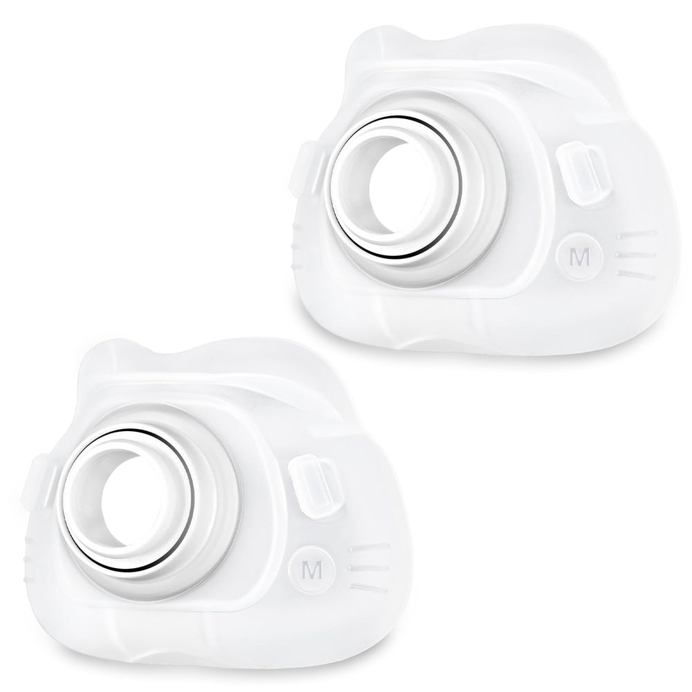 Wagleriz AirFit F40 replacement cushion, front view, enhances comfort and seal.