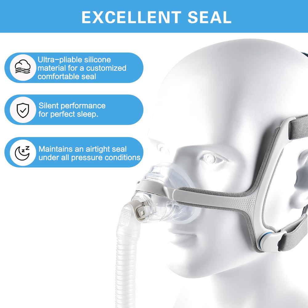Wagleriz AirFit N20 cushion being wiped clean for hygiene and longevity