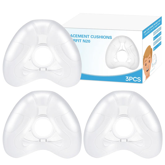 Wagleriz AirFit N20 nasal cushion close-up for a comfortable seal.