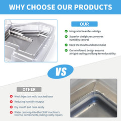 Wagleriz water chamber wide-opening design enables quick cleaning and maintenance.