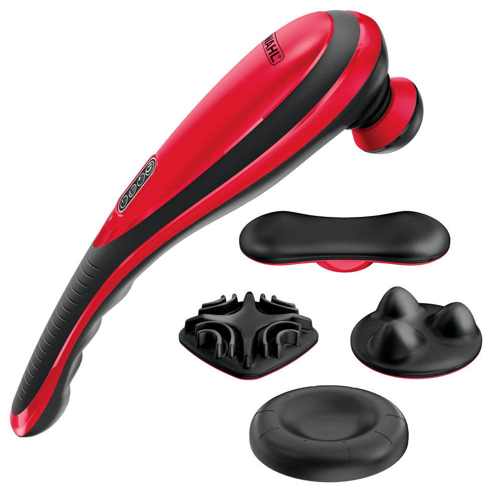Wahl cordless deep tissue massager front view for targeted relief