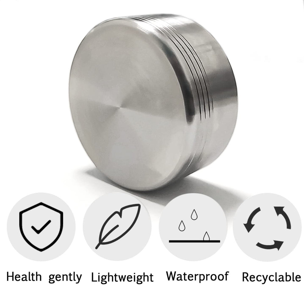WANERSEN pocket metal box for camping, compact and reliable storage.