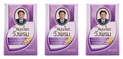 Wang Prom Herbal Balm application on hand; convenient external use