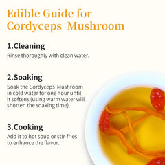 Wanhua Hall Cordyceps flowers suit cold dishes for chewy texture