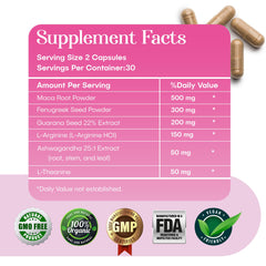 Waòm Wellness Crave bottle open, ready for consistent use to boost desire and focus.