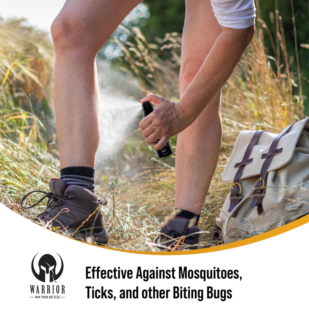 Warrior odor-free formula is gentle on skin during outdoor use.