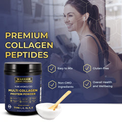 Warrior Strong Wellness collagen powder soup-stew mix for savory meals.