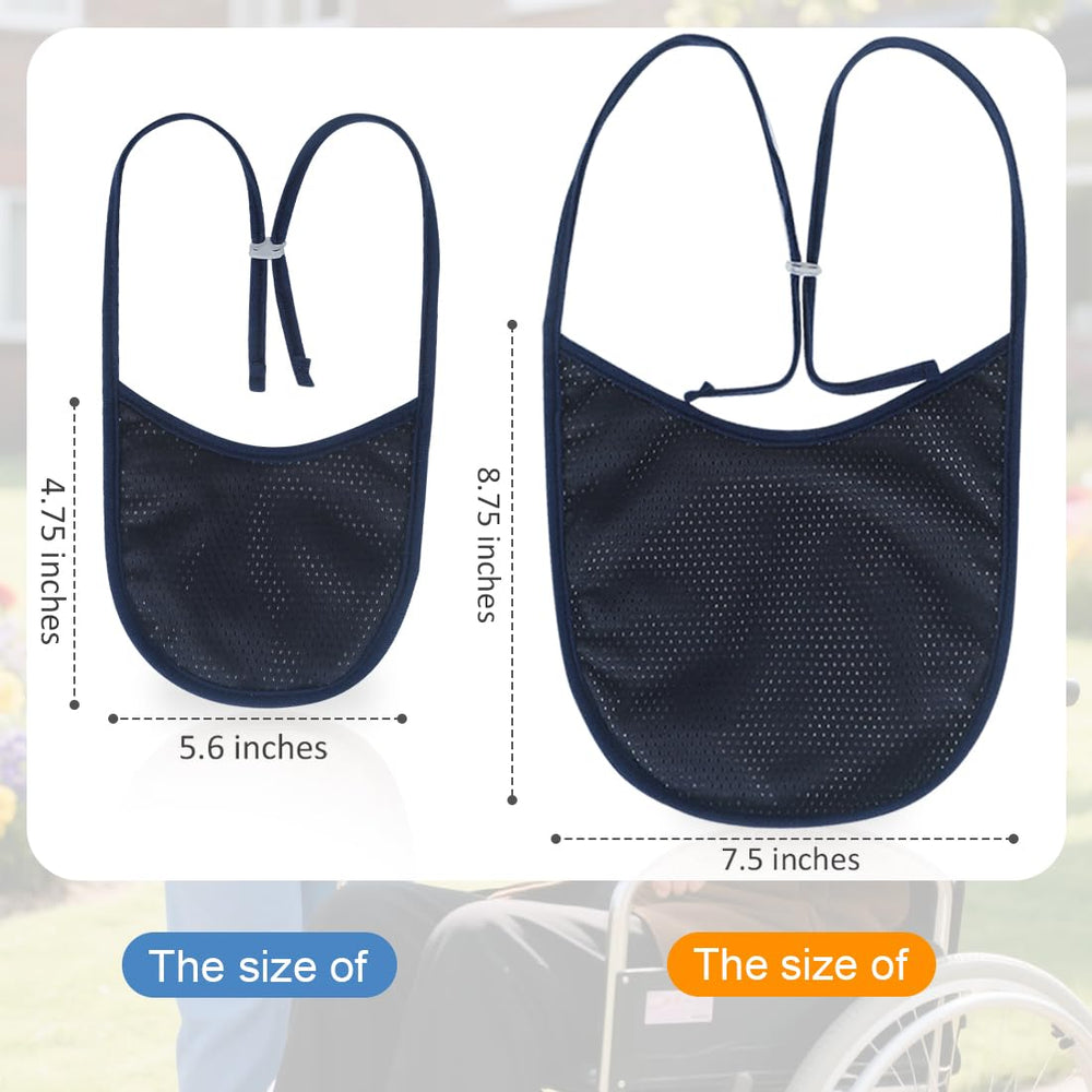 Washinbed tracheostomy cover features a three-layer design with built-in air filter.
