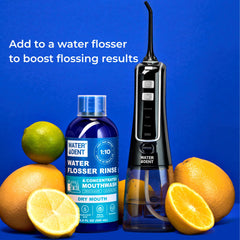 Water Dent bischofite salt adds mineral-rich cleansing benefits.