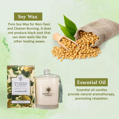 Wavertree & London pear candle packaging ready-to-gift elegant presentation