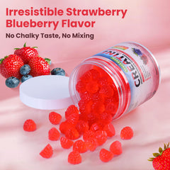 Ingredients highlight: collagen and BCAAs support skin and muscles.