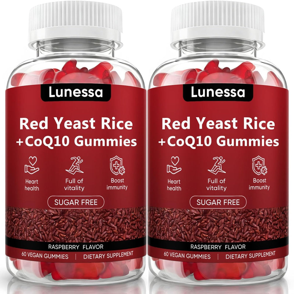 WDVNEX Lunessa bottle front displaying vegan, non-GMO daily wellness gummies