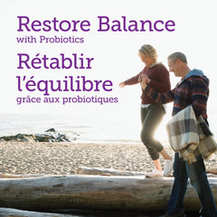 Box packaging of Webber Naturals Complete Probiotic highlighting brand trust.
