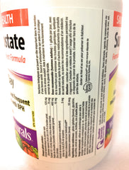 Webber Naturals pumpkin seed oil and zinc support prostate tissue health.