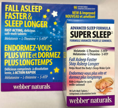 Webber Naturals Super Sleep bottle pour supports a smoother nightly routine.