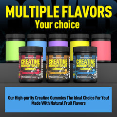 On-the-go bottle for Wekannufod creatine gummies