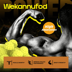 Packaging highlights stable creatine protection for potency and reliability