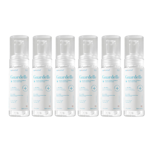 Well Before Guardelle foaming sanitizer with dense pump action
