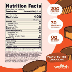 Wellah Protein Your Whey scoop pour for precise servings and consistent intake.