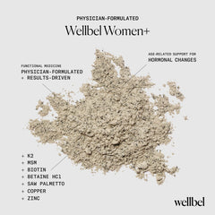 WELLBEL Women+ serving suggestion with water for daily habit