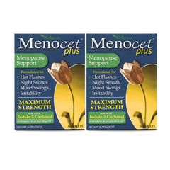 Wellgenix Menocet Plus bottle front for daily menopause support