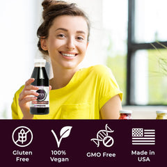 Wellgenix Omni Detox grape fruit visual conveys tasty grape-flavored detox experience.