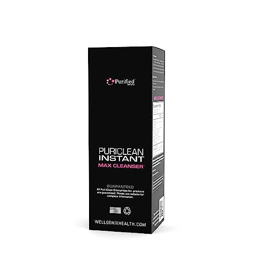 Wellgenix Puriclean detox drink in a glass after preparation.