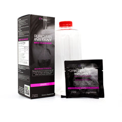 Wellgenix Puriclean Instant MAX bottle pouring to start a quick detox.