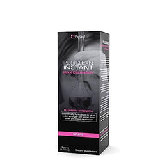 Wellgenix Puriclean powder dissolving in water for a full-body cleanse.
