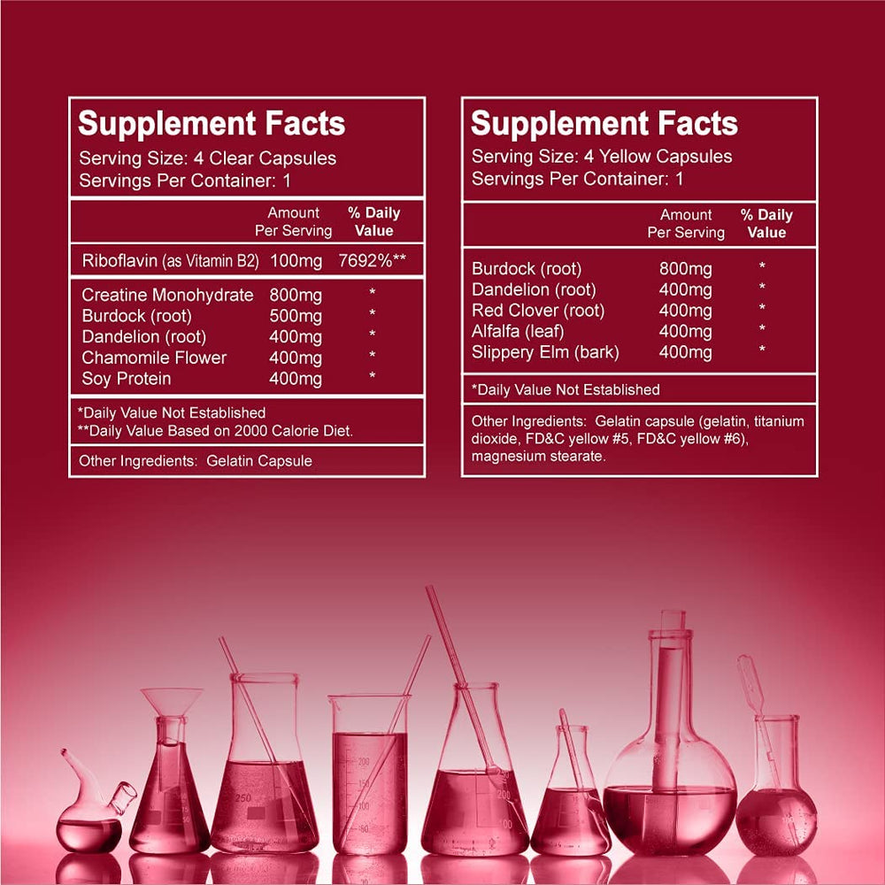 Wellgenix Puriclean X2 capsules close-up highlighting extra strength detox support.