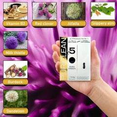 Wellgenix Puriclean X5 softgel capsules for rapid cleansing.