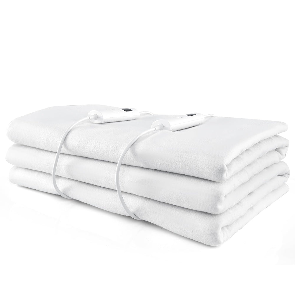 WELLHUT heated mattress pad king 80x78 provides warmth for cold nights.