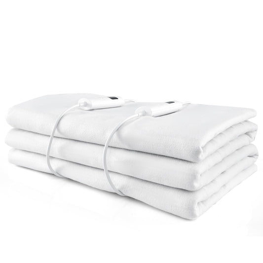 WELLHUT heated mattress pad king 80x78 provides warmth for cold nights.
