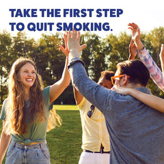 Wellness Basics nicotine gum 2mg original flavor pack side view for daily use.