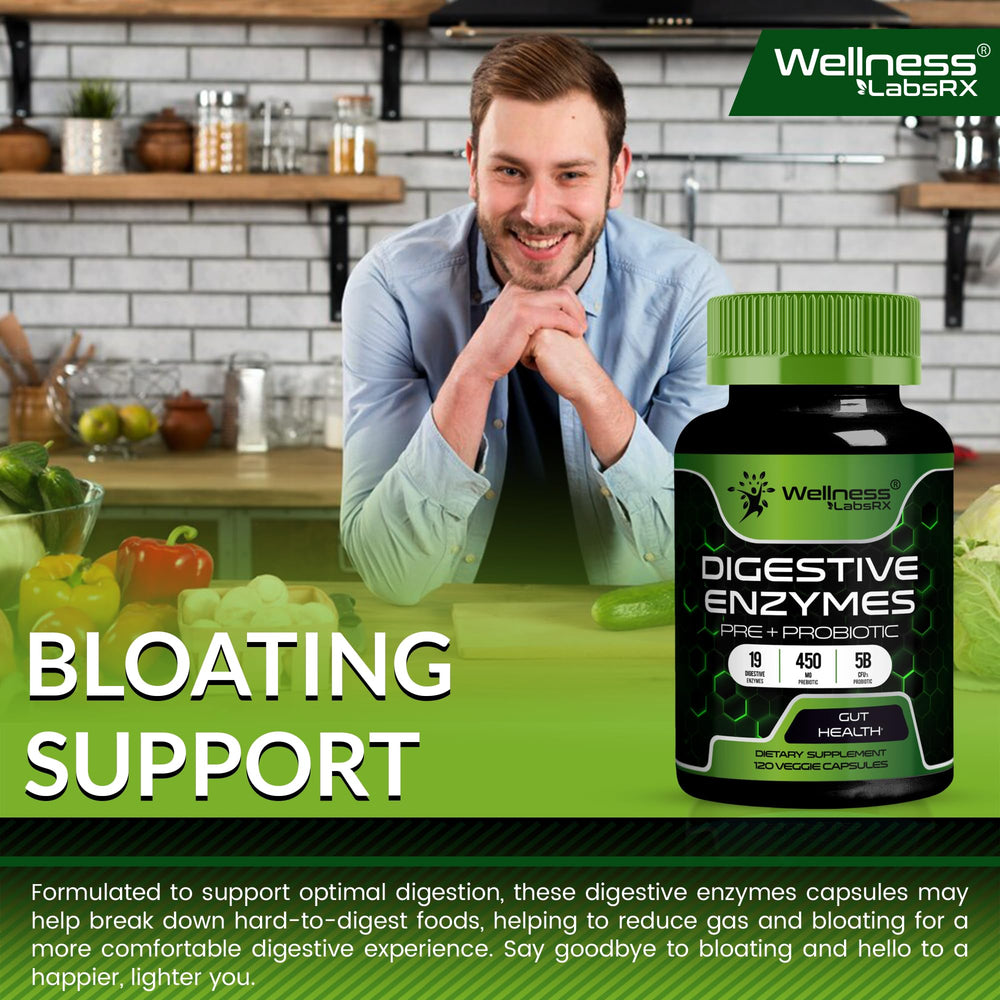 WELLNESS LABSRX GMP-quality seal communicates trusted manufacturing standards.