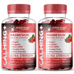 Wellness LabsRx magnesium glycinate gummies bottle for daily relaxation support