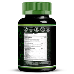 WELLNESS LABSRX Probiotics capsules highlighting gut balance and friendly bacteria benefits.